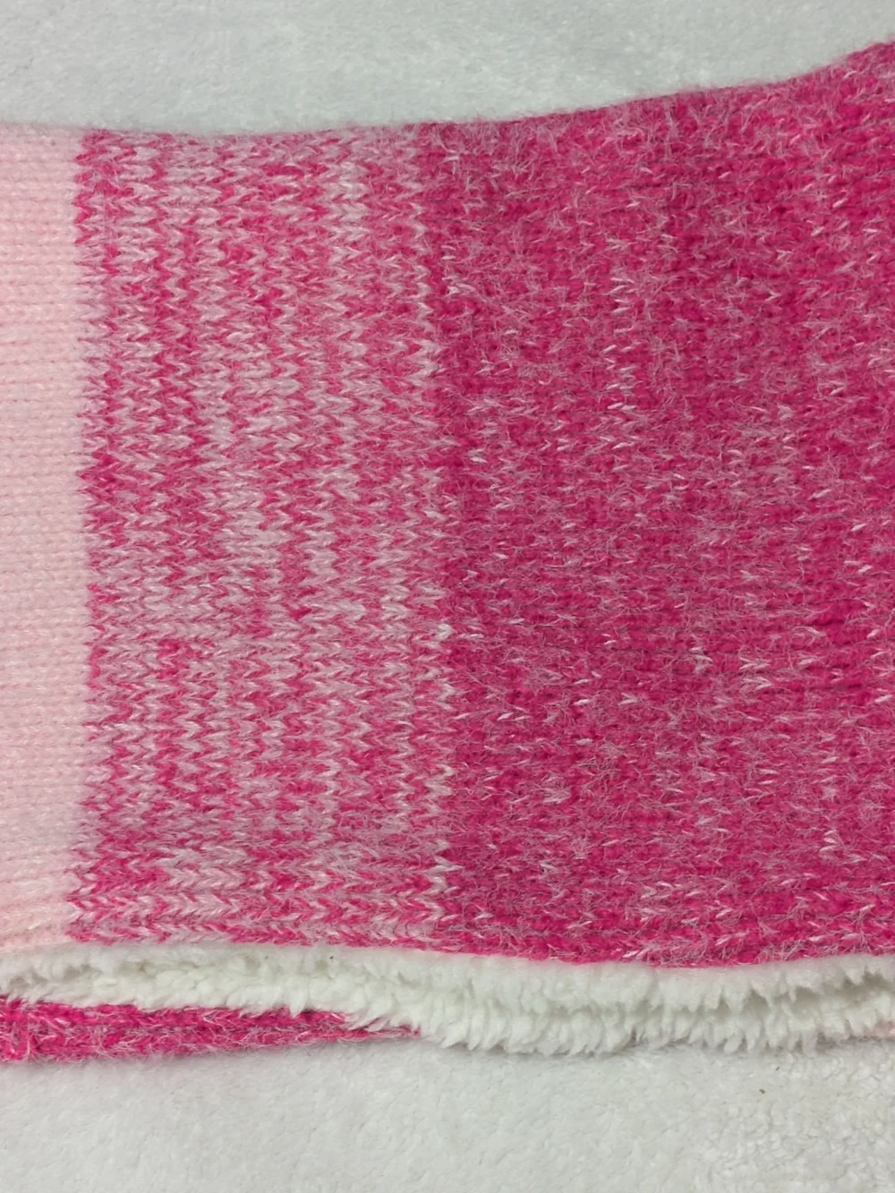 NWT Wonder Nation Girls Pink Ombre Cozy Winter Neck Gaiter One Size